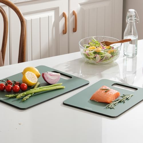 Wood Fiber Cutting Board Set of 2, Dishwasher Safe - Image 6
