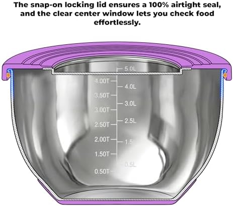 KITEISCAT Stainless Steel Mixing Bowls - Image 4