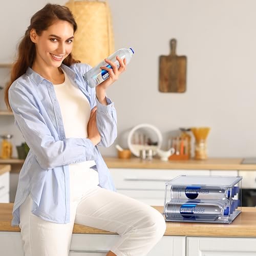 Sorbus Water Bottle Organizer for Refrigerator & Pantry - Image 6