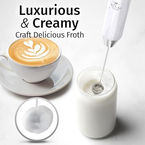 Zulay Kitchen Rechargeable Milk Frother Handheld - Image 2
