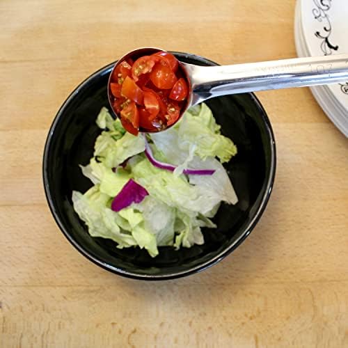 1 oz Slotted Stainless Steel Portion Control Ladle Spoodle - - Image 7