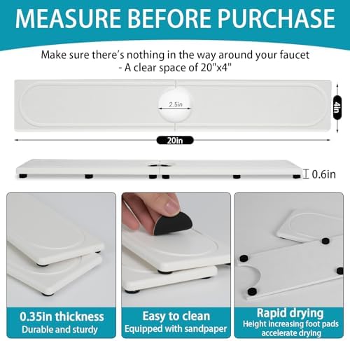 Faucet Mat for Kitchen Sink - Image 6