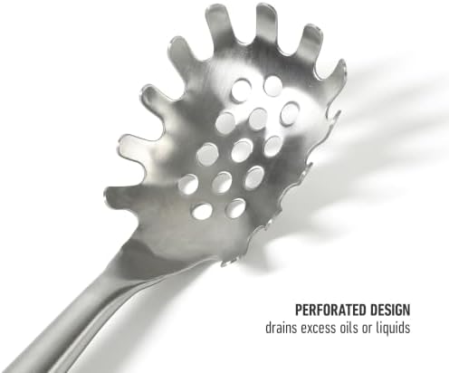 Calphalon Edge Pasta Server, Stainless Steel Pasta Serving Spoon - Image 5