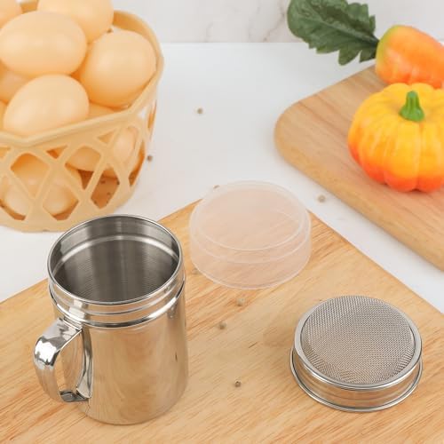 Accmor Powdered Sugar Shaker Duster, Cinnamon Shaker Flour Duster Sifter - Image 5