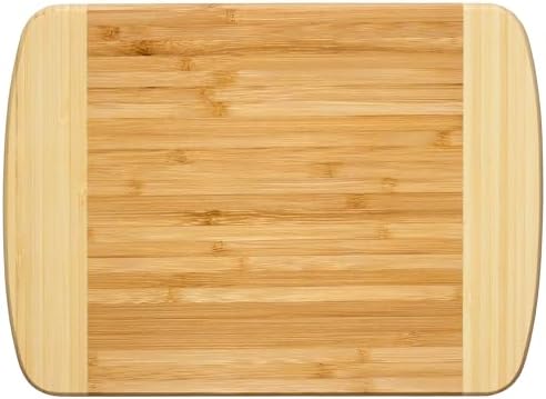 Totally Bamboo Hana Cutting Board – 10" x 7" Small Bamboo Prep Board | by TotallyBamboo