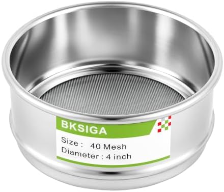 304 Stainless Steel Wire Cloth Lab Sieves, 40 Mesh Test Sieve by Unknown