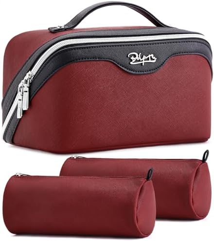 BOYATU Travel Makeup Bag Organizer Cosmetic Bag: 3 Pcs Set Make up Bags by BOYATU