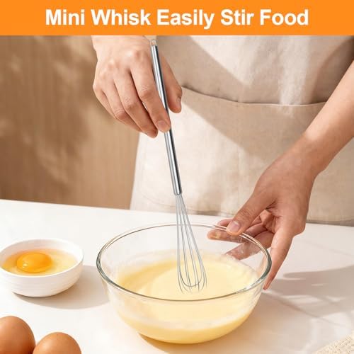 2‑Pcs 11‑Inch Mini Whisk, Small Whisk - Image 3