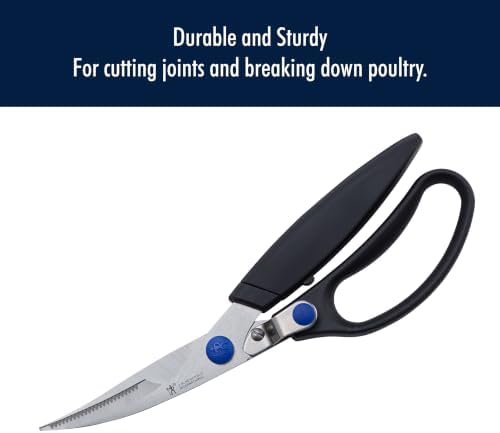 HENCKELS Kitchen Shears for Poultry, Dishwasher Safe, Heavy Duty, Stainless - Image 6
