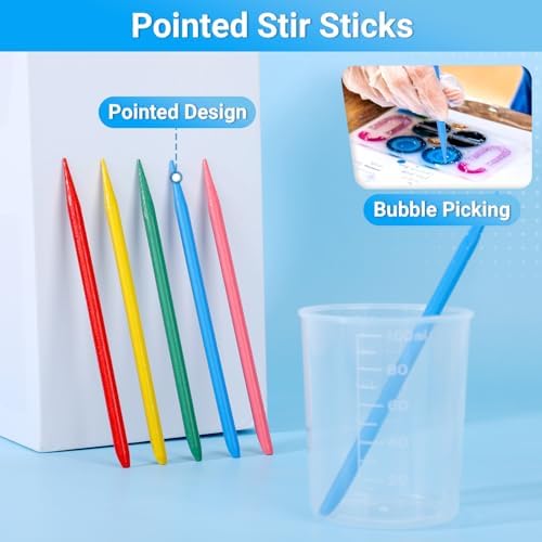 Gartful 90PCS Epoxy Mixing Cups Kit, Jewelry Making, Liquid Measuring - Image 4