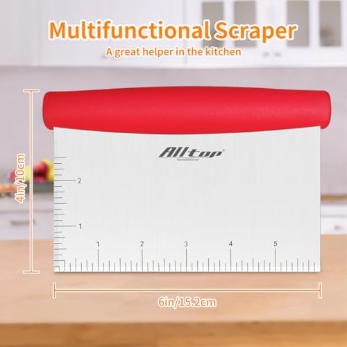 ALLTOP Bench Scraper & Chopper for Kitchen - Image 2
