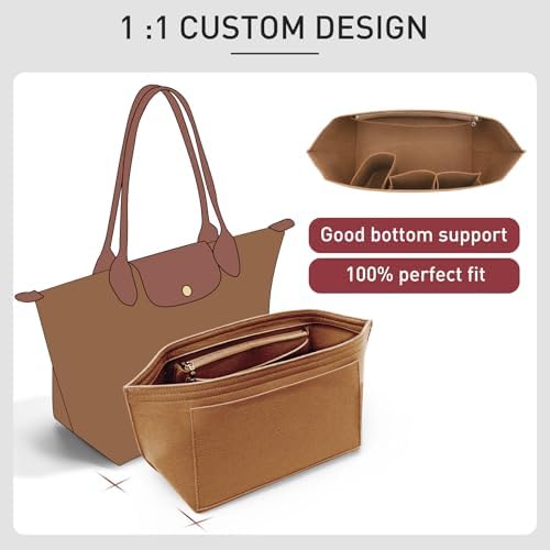 Purse Organizer Insert for Longchamp Le Pliage L Tote Bag - Image 6