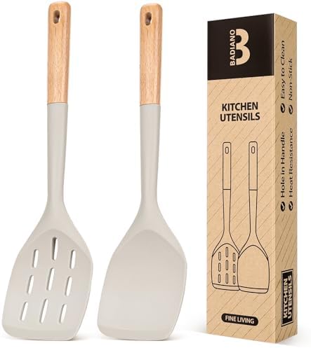 Badiano Silicone Spatula, Non Stick Turner by BADIANO