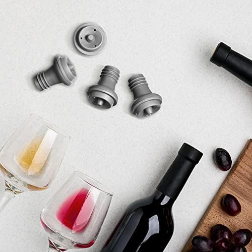 Honoson 24 Pieces Silicone Wine Stoppers Vacuum Seal Reusable - Image 6