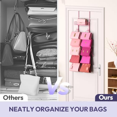 SWTYMIKI Over the Door Purse Organizer - Image 4