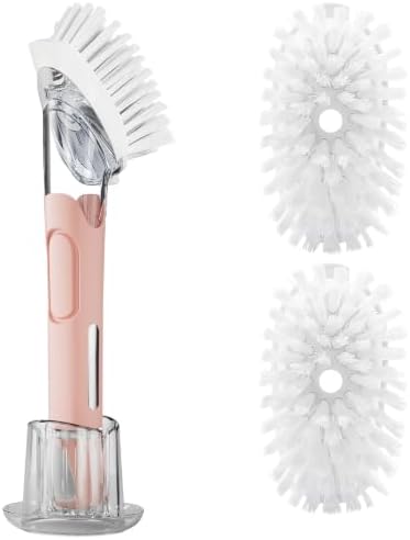 RIMAY Soap Dispensing Dish Brush Set by RIMAY
