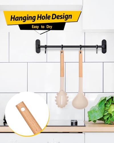 BUNDLEPRO Silicone Soup Ladle and Pasta Spoon Set - Image 6