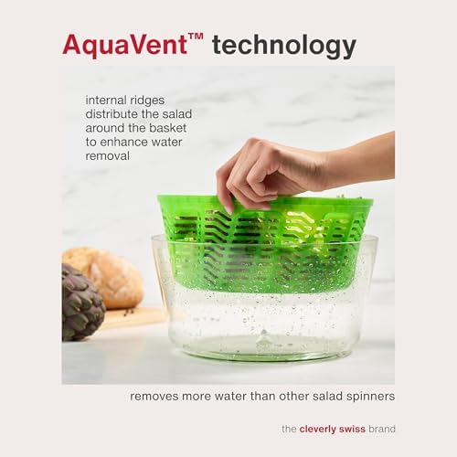 Zyliss Swift Dry Salad Spinner Large - Image 3