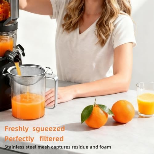 Juice Strainer for Nama J2, 304 Stainless Fine Mesh Strainer for Juicing - Image 3