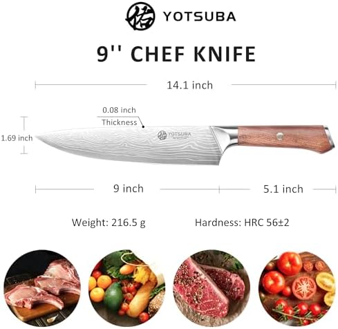 YOTSUBA 9 Inch Japanese Chef Knife - Image 2