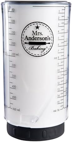 Mrs. Anderson's Baking Adjustable Liquid Dry Measuring Cup, 16.5-Ounce Capacity by MrsAndersonsBaking
