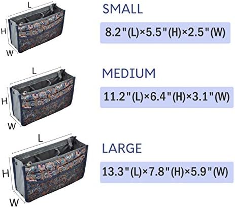 Vercord Purse Organizer Insert for Handbags Bag Organizers Inside Tote - Image 2