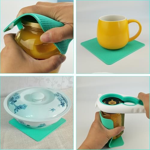 Jar Opener for Weak Hands, 5 in 1 Bottle Opener for Seniors - Image 5
