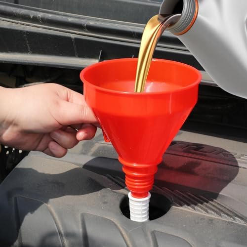 Wide Mouth Oil Funnel Flexible Fuel Funnel - Image 4