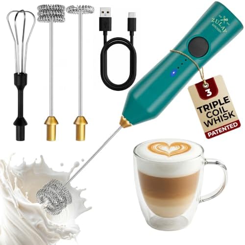 Zulay Kitchen Rechargeable Milk Frother Handheld by ZulayKitchen