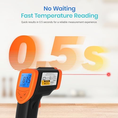 Etekcity Infrared Thermometer Laser Temperature Gun 774 - Image 5