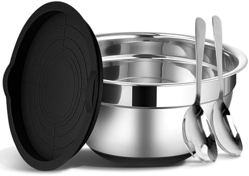 ShineMe Stainless Steel Salad Bowl by ShineMe