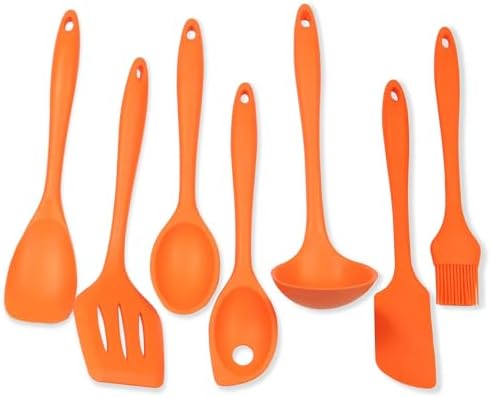 Chef Craft 7 Piece Silicone Kitchen Tool and Utensil Set by ChefCraft