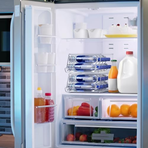 Sorbus Water Bottle Organizer for Refrigerator & Pantry - Image 3