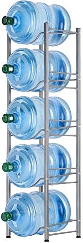 LIANTRAL 5-Tier Water Cooler Jug Rack, 5 Gallon Bottle Storage, Detachable by LIANTRAL