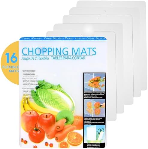 Kitchen Cutting Board | Flexible Chopping Mats | Food Safety | Hanging Hole - Image 2