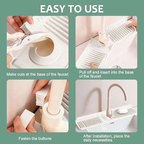 24 Inch Upgraded Draining Mat Folding faucet Mat - Image 5