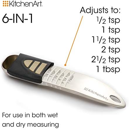 KitchenArt Professional Series Tablespoon, Champagne Satin Measuring Spoon - Image 4