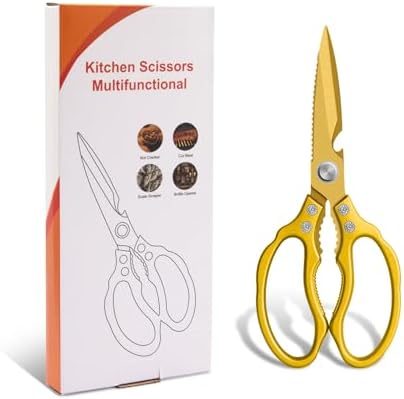 CGBE Kitchen Scissors, Heavy Duty Dishwasher Safe Food Scissors - Image 7