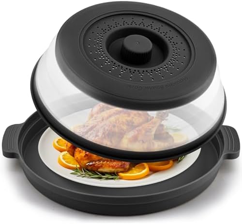 Microwave Splatter Cover for Food by Unknown