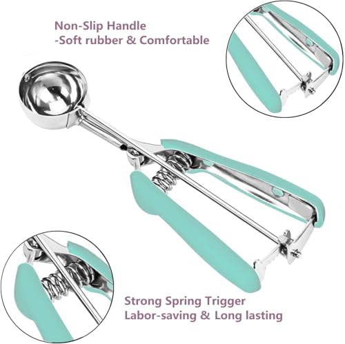 #70 Cookie Scoop, 2.5tsp/12.5ml/0.5oz Cookie Dough Scoop - Image 3