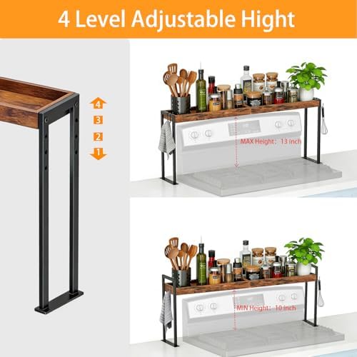 Spice Rack Shelf for 30-inch Kitchen Stove, Over the Stove Shelf - Image 3