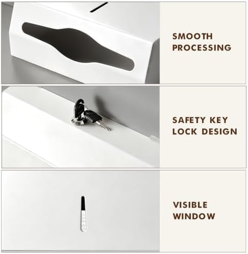 Gorlary Commercial Paper Towel Dispenser Wall Mount - Image 5