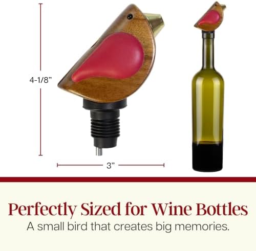 Songbird Specialties Singing Bird Wine Bottle Pourer - Image 5