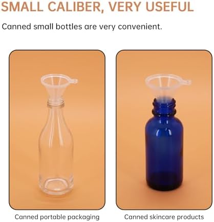 Mini Funnel 4-Pack for Lab Bottles, Sand Art, Essential Oil, Recreational - Image 4