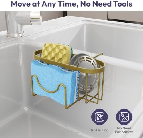 SWTYMIKI Sponge Holder for Kitchen Sink - Image 3