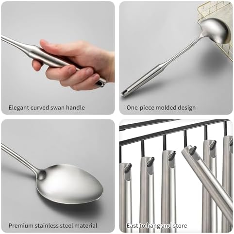 304 Stainless Steel Cooking Utensil, Kitchen Kitchen Utensil - Image 4