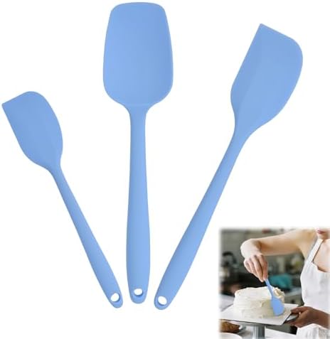 Silicone Spatulas Heat Resistant, Food Grade Rubber Spatula - Image 7