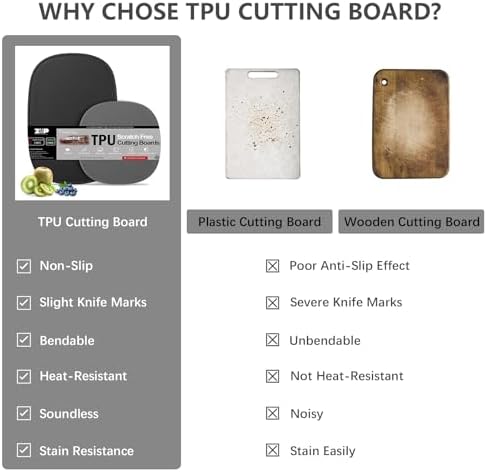 ZVP Thick TPU Cutting Boards Set of 2 - Image 6