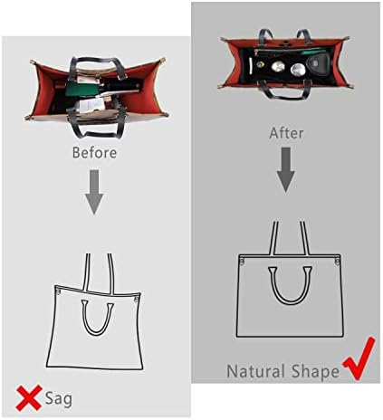ZTUJO Purse Organizer Insert For Handbags, Silky Touching Bag Organizer Insert - Image 5