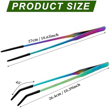 OLIISS Iridescent Reptile Feeding Tongs - Image 2